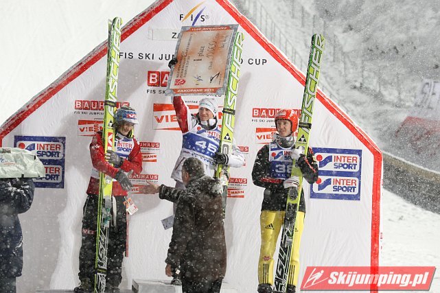 132 Podium konkursu